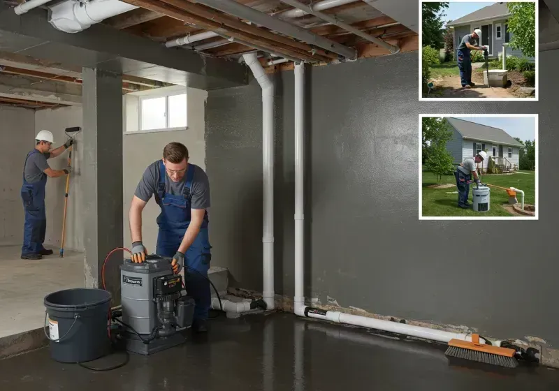 Basement Waterproofing and Flood Prevention process in Unicoi, TN